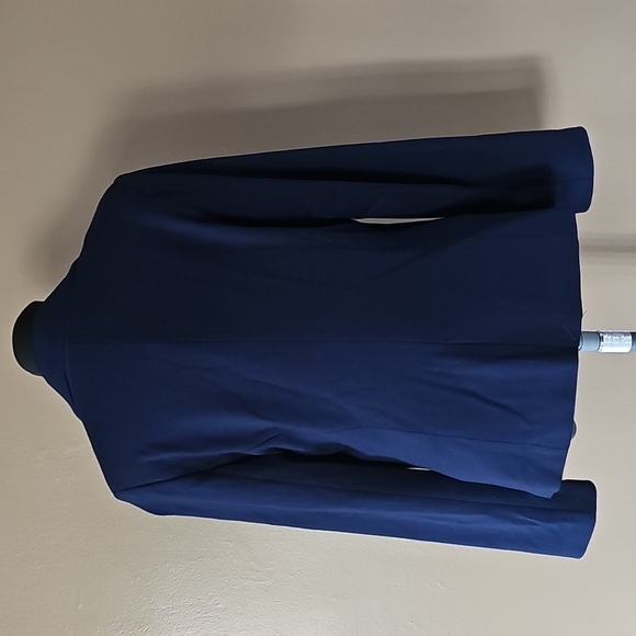 Philosophy Republic Navy Blue Stretchy Blazer Jacket Women's Size 10 NWT - Picture 3 of 16